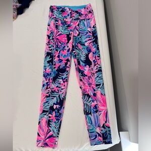 Lilly Pulitzer Hi Rise Weekender Legging Garden Get Away Size Small